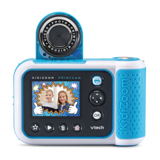 VTech Kidizoom Print Cam with Bonus Paper Pack - Blue