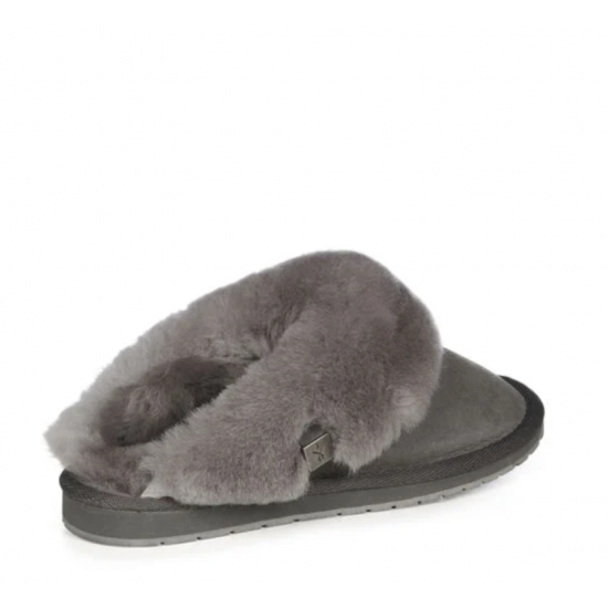 EMU Australia - Women's Platinum Eden Slippers - Charcoal - Size 7 