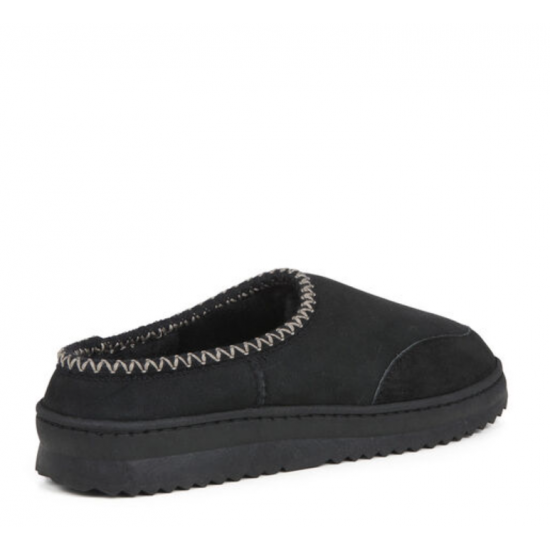 EMU Australia - Unisex Platinum Outback Scuff Slippers - Black - Size 11