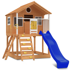 Lifespan Kids Warrigal Cubby House - Blue Slide Lifespan Kids Warrigal Cubby House - Blue Slide