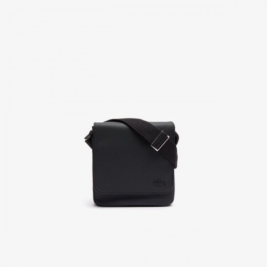 Lacoste Classic Flap Crossover Bag Mens - Black