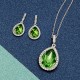 Pica LéLa - Royal Peridot Necklace & Earrings Set