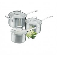 Scanpan Impact 3 Piece Saucepan Set Scanpan Impact 3 Piece Saucepan Set