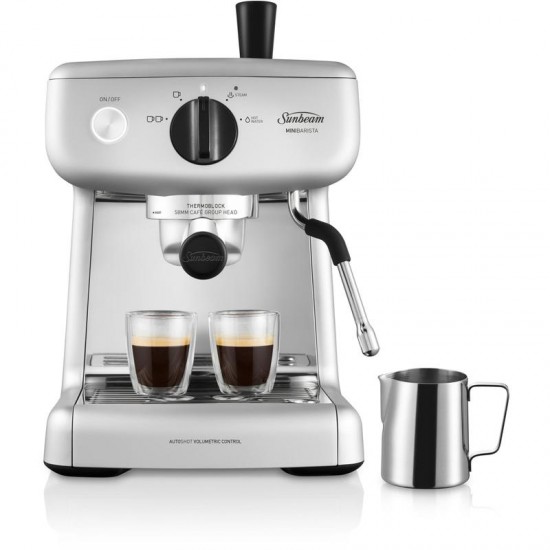 Sunbeam Mini Barista Espresso Machine - Silver