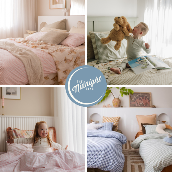 Save 15% off waterproof bed linen from The Midnight Gang