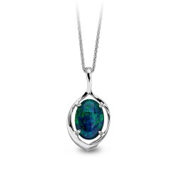 Wellington Jeweller - Royalty Triplet Opal Necklace Wellington Jeweller - Royalty Triplet Opal Necklace