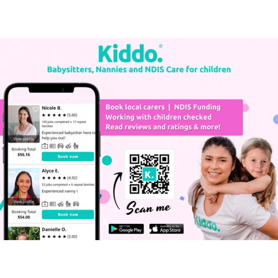 Kiddo: Book child care and receive bonus $50 Gift Card!
